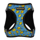 Шлея для собак Bronzedog Sport Vest Лимоны 3XS, 24 см, 26 см
