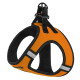 Шлея для собак Sport Vest неопрен 3D сітка, помаранчева M, 42 см, 47 см