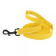 Повідець для собак Сotton рефлекторний бавовна брезент Стандарт, Жовтий L 200 см, 2,5 см