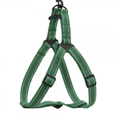 Шлея для Собак Сotton Стандарт Рефлекторний бавовна брезент Армійський S, 40-53 см