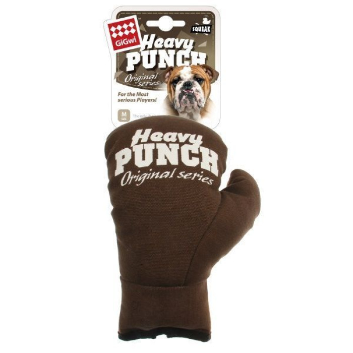 Іграшка для Собак Gigwi Боксерська Рукавичка Середня з Піщалкою 23 см