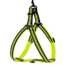 Шлея для Собак BronzeDog Mesh Стандарт, Лимонная M 45-56 см