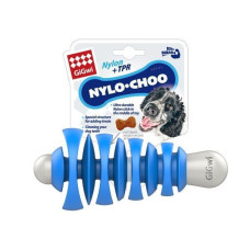 Іграшка для Собак Gigwi Nylo-Choo Диспенсер для Пригощань Синій 15 см