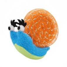 Игрушка для кошек Barksi Catnip Улитка Голубой с запахом кошачьей мяты 9 см