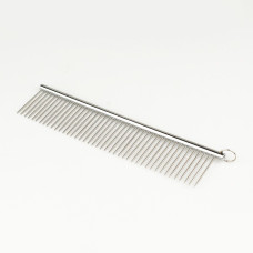 Расческа Bronzedog Металлическая с широкими зубцами 19*4,5 см 