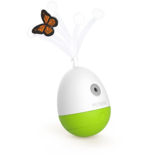 Игрушка для Котов Pet Geek "Лазерное Яйцо" с Звуковым Эффектом и Лазерным Лучом