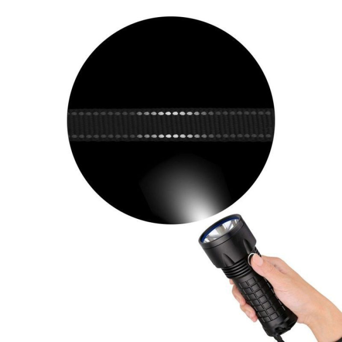 Поводок-рулетка Bronzedog 5 м с рефлекторной лентой, до 30 кг 