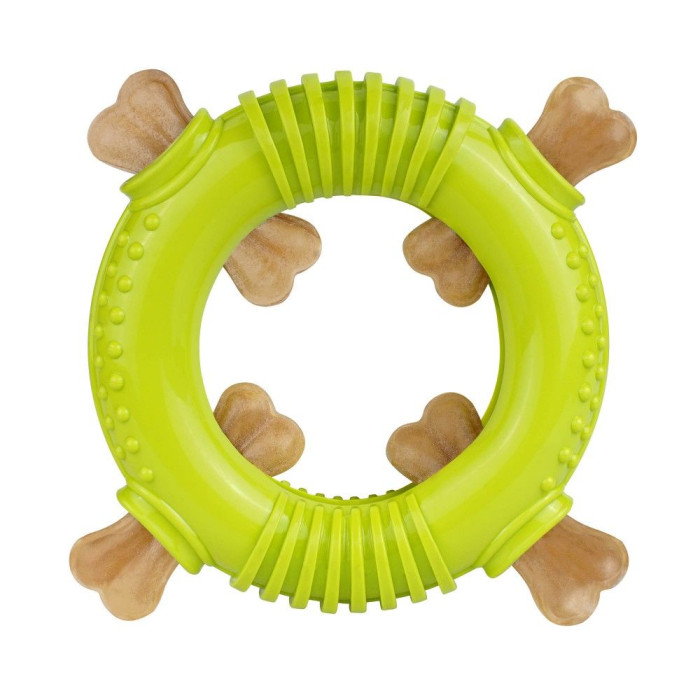 Іграшка для собак SMART мотиваційна Ринг, 16х3 см салатовий