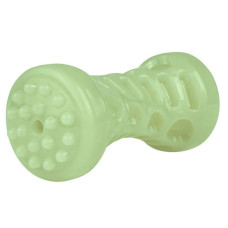 Игрушка для собак Bronzedog CHEW Звуковая светонакопительная гантеля, 13 х 5 см 