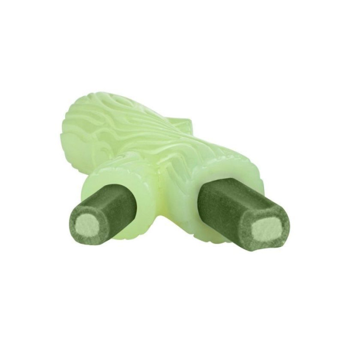 Игрушка для собак Bronzedog GLOW светонакопительная Ветка, 7 х 13 см 