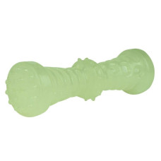 Игрушка для собак Bronzedog CHEW Звуковая светонакопительная гантеля, 18 х 5 см 