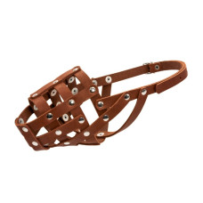 Намордник мягкий "CoLLaR" (доберман, овчарка сука, далматин), коричневый №2 