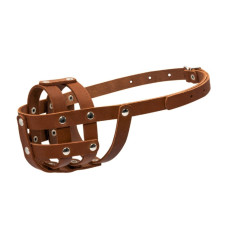 Намордник мягкий "CoLLaR" (спаниель), коричневый №0 