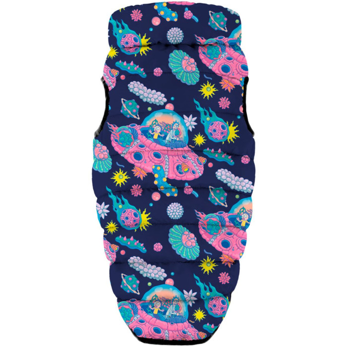 Курточка для собак WAUDOG Clothes малюнок "Рік і Морті 1", M45, 61-65 см, З 38-42 см