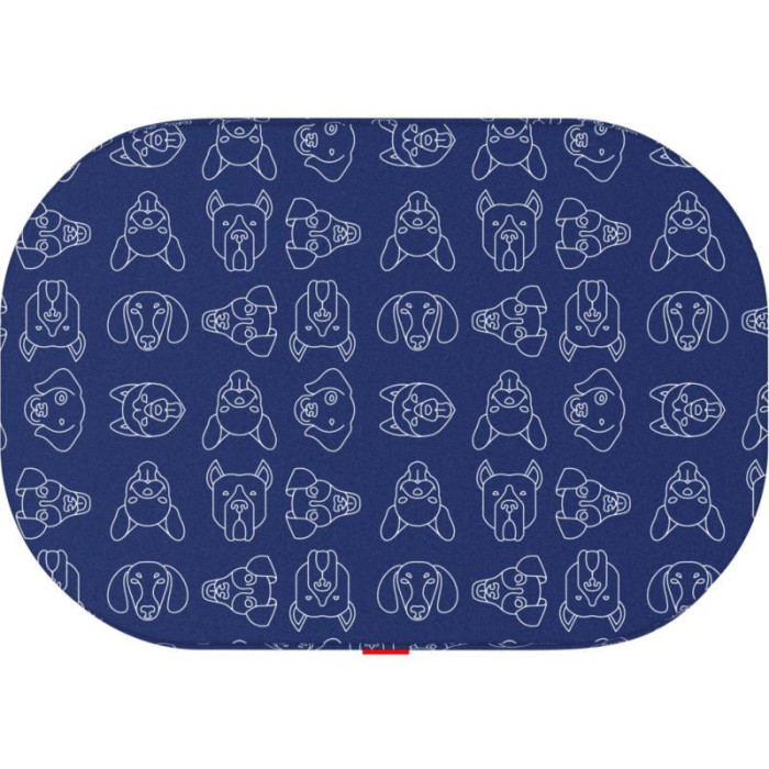 Чехол для лежанки WAUDOG Relax, рисунок "Собаки" L 100*70см