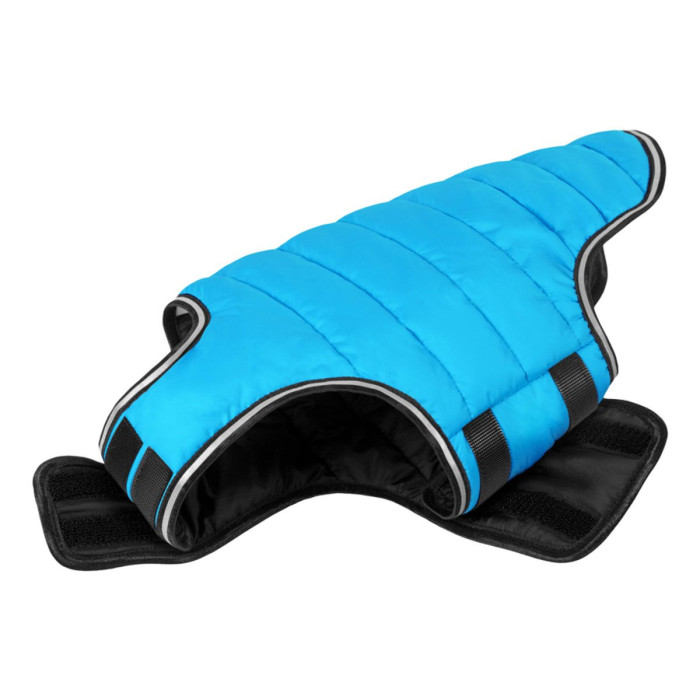 Курточка-накидка для собак AiryVest голубой, M, B 52-62 см, С 37-46 см