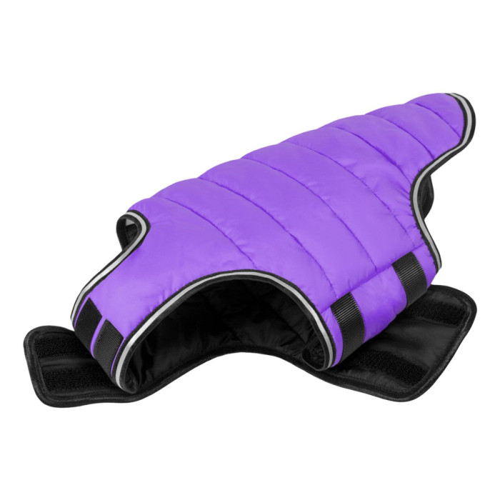 Курточка-накидка для собак AiryVest фиолетовый, L, B 58-70 см, С 42-52 см