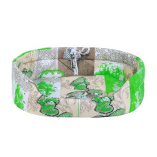 Лежанка овальная Теремок для собак и кошек