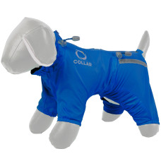 Комбинезон COLLAR для собак, демисезонный, XS 22 (чихуахуа, той-терьер, мини йоркширский терьер), синий