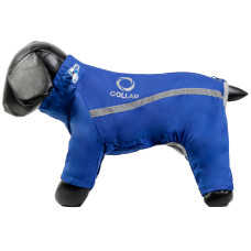 Дождевик COLLAR для собак, L 62 (ротвейлер, бульмастиф, бордоский дог, кане-корсо), синий