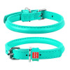Ошейник круглый WAUDOG Glamour, Ментоловый XS2 20-25 см