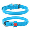 Нашийник круглий WAUDOG Glamour, Блакитний XS1 17-20 см