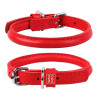 Нашийник круглий WAUDOG Glamour, Червоний XS1 17-20 см