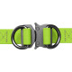 Шлея для собак водостійка WAUDOG Waterproof, c QR паспортом, металева пряжка-фастекс, Ш 15 мм, Дов 40-55 см салатовий