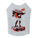 Майка для собак WAUDOG Clothes, рисунок "Харли Квинн", S40, B 50-56 см, С 29-34 см