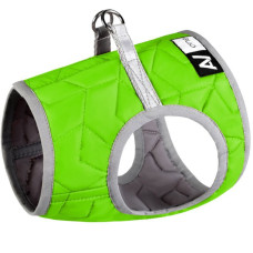 Мягкая нейлоновая шлея для собак AiryVest ONE Лайм XS1 24-27 см