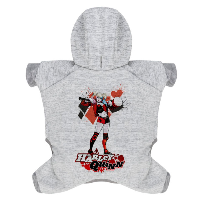 Комбинезон для собак WAUDOG Clothes, рисунок "Харли Квинн", софтшелл, L50, B 64-70 см, С 44-50 см