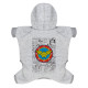 Комбінезон для собак WAUDOG Clothes, малюнок "Диво-жінка комікс", софтшелл, S35, B 48-53 см, З 30-35 см