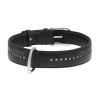 Ошейник WAUDOG Glamour со стразами, черный M 30-39 см