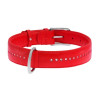 Ошейник WAUDOG Glamour со стразами, красный M 30-39 см