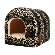 Будиночок-арка хутряна Теремок для собак і кішок, 37х43х35 см