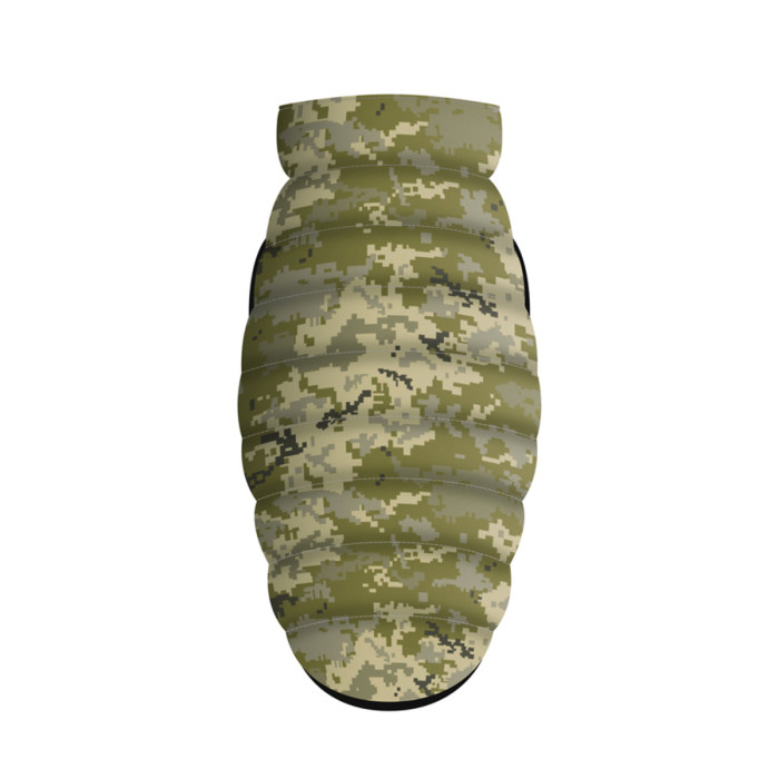 Курточка для собак WAUDOG Clothes, малюнок "Мілітарі", S30, 58-62 см, З 42-46 см