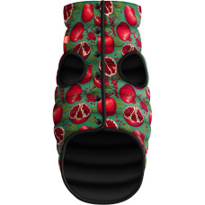 Курточка для собак WAUDOG Clothes рисунок "Гранаты", XS22, В 33-36 см, С 19-22 см