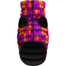 Курточка для собак WAUDOG Clothes рисунок "Кубы 3Д", XS22, В 33-36 см, С 19-22 см