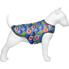 Курточка-накидка для собак WAUDOG Clothes, рисунок "Инжир", XXS, А 23 см, B 29-36 см, С 14-20 см