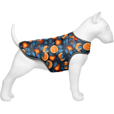 Курточка-накидка для собак WAUDOG Clothes, рисунок "Апельсины", XXS, А 23 см, B 29-36 см, С 14-20 см