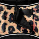 Курточка-накидка для собак WAUDOG Clothes, рисунок "Леопард", S, А 32 см, B 41-51 см, С 25-35 см