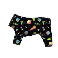 Дождевик для собак WAUDOG Clothes рисунок "Рик и Морти 2", S40, В 56-59 см, С 37-40 см