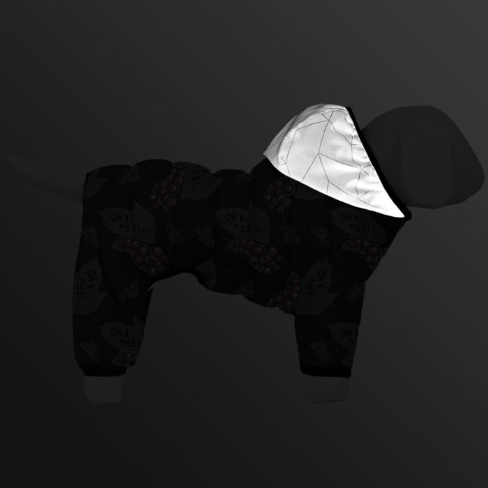 Комбінезон для собак WAUDOG Clothes малюнок "Прапор", S40, 58-61 см, З 33-38 см