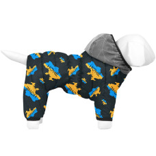 Комбинезон для собак WAUDOG Clothes рисунок "Дом", XS22, В 29-31 см, С 19-21 см