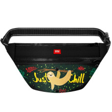 Поясная сумка-бананка WAUDOG с рисунком «Ленивец» для корма и аксессуаров