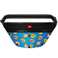 Поясная сумка-бананка WAUDOG с рисунком «ВАУ» для корма и аксессуаров