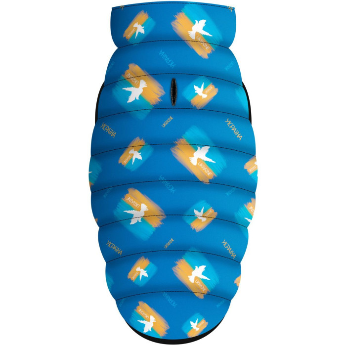 Курточка для собак WAUDOG Clothes малюнок "Прапор", S30, 57-59 см, З 46-50 см