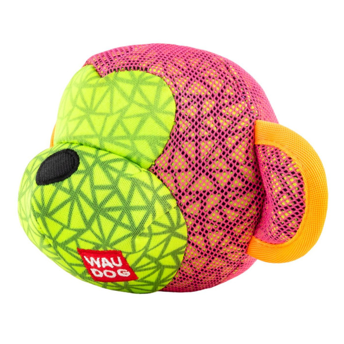 Іграшка для собак WAUDOG Fun, "Мавпа", 16 см, 10 см, рожевий