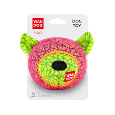 Игрушка для собак WAUDOG Fun,"Мишка", 12 см, 11см, розовый