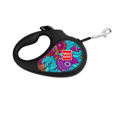 Поводок-рулетка WAUDOG, рисунок "Лето" XS 300 см